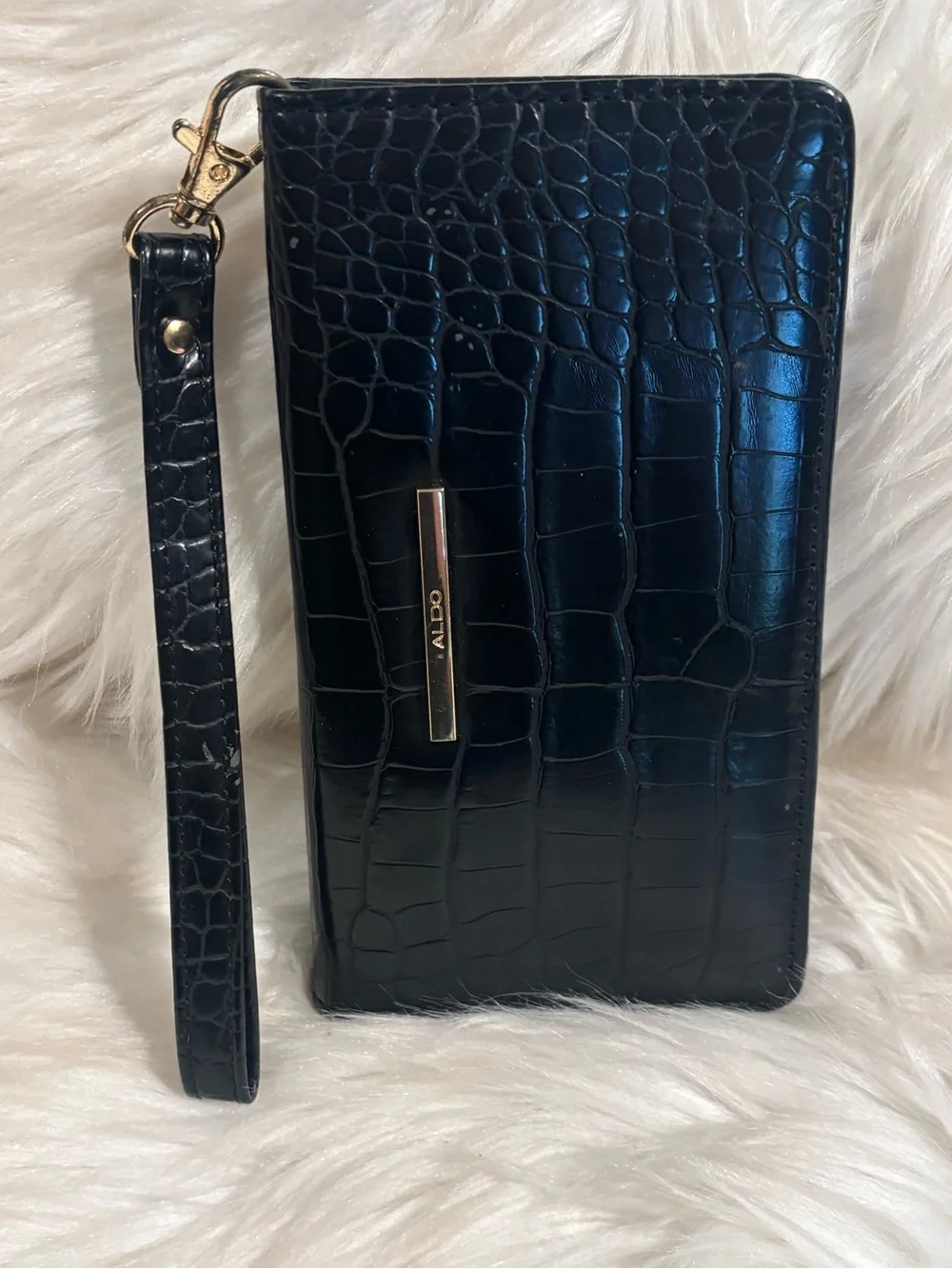 Aldo Black Bifold Wallet